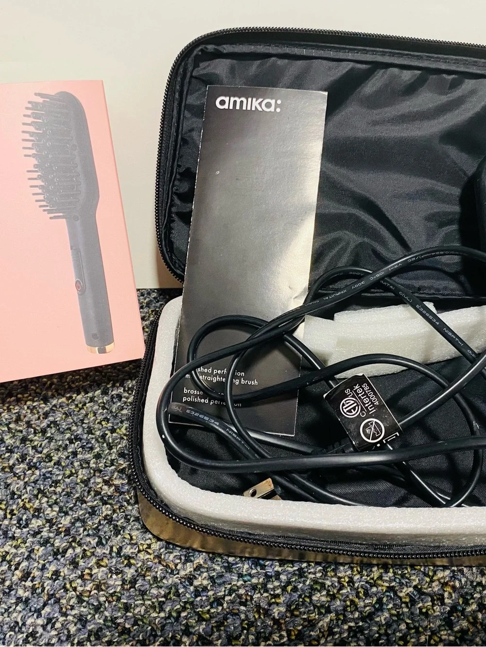 amika compact straightening